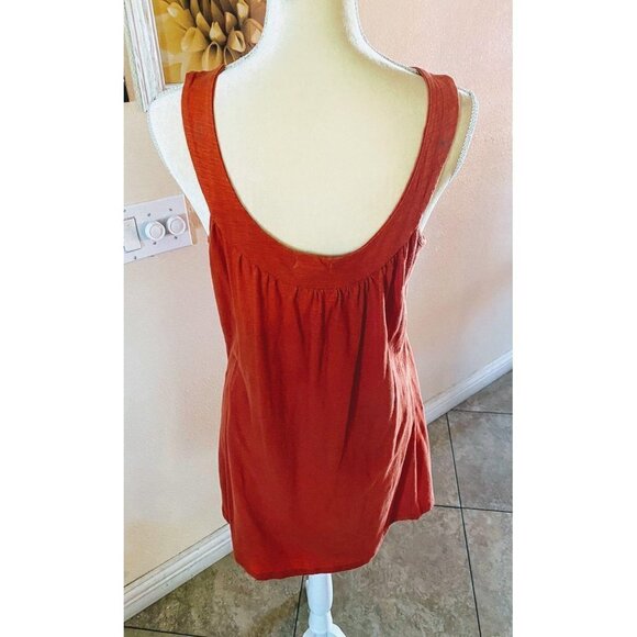 Billabong Summer Tank Dress Crochet Embroidery Sco - Picture 3 of 6